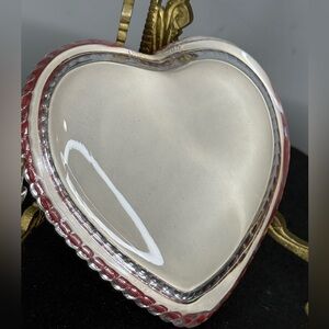 Vintage Avon Heart Paperweight Frame